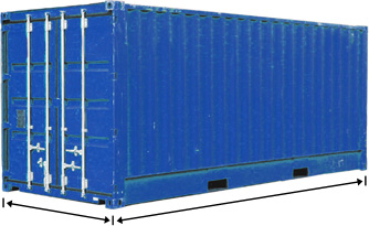 container dimensions